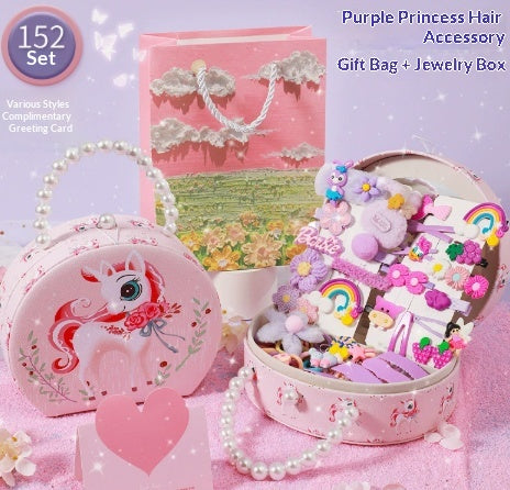 Hair Accessory Set for Girls - 140-152 Pieces