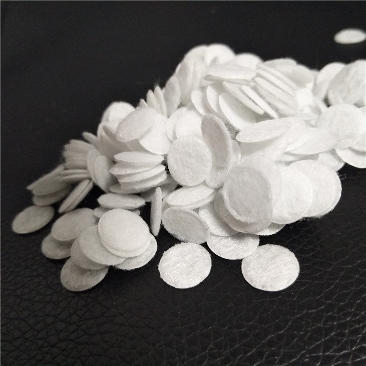 Filter Cotton - White, 1mm Thickness, Pack of 40-50 Pieces