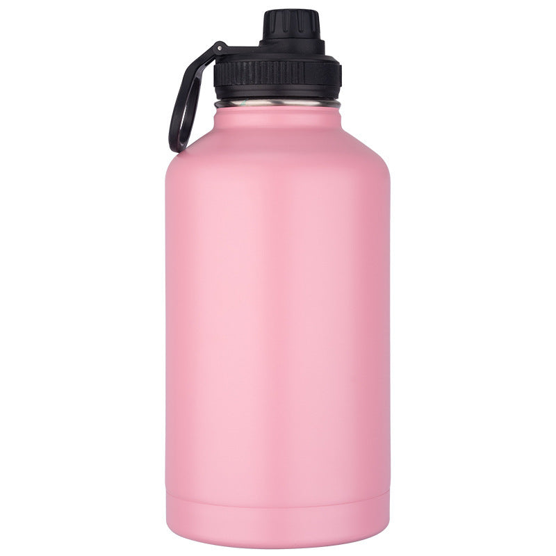 64oz Insulated Stainless Steel Water Bottle with Leak-Proof Cap