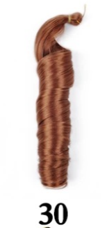 African New Loose Wave Crochet Hair Extensions Big Wave Reel Curved Handle