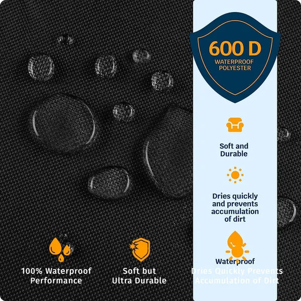 Reclining Stadium Seat - Waterproof, 6-Position Comfort