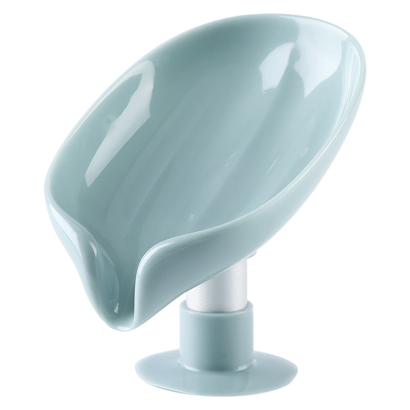 Vertical Soap Dish Shelf with Drainage - Bathroom Wall Mount Organizer