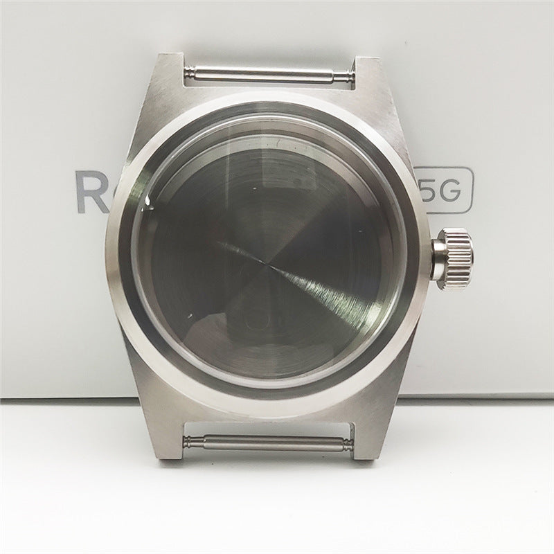 Stainless Steel Sapphire Watch Case Replacement 38MM for Seiko NH35A/NH36A