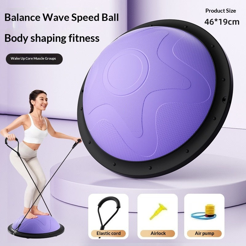Multifunctional Half-Circle Balance Speed Ball for Home & Gym