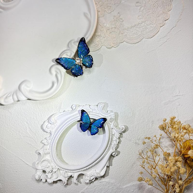 Butterfly Hair Clip - Resin Design