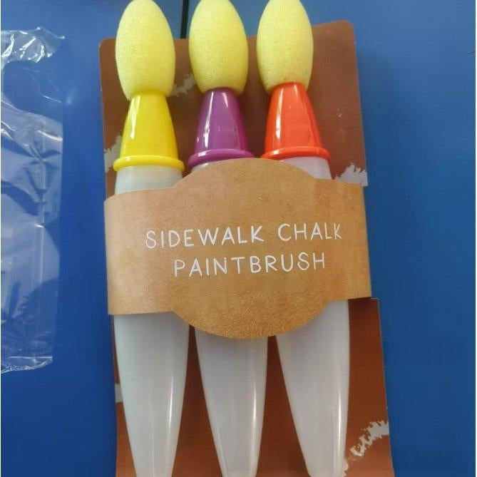 Multi-Color Sidewalk Chalk Paint Set for Kids and Artists - 6-Piece