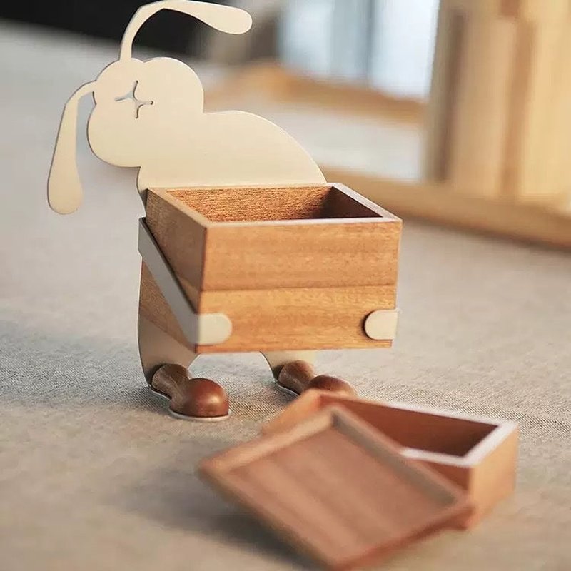 Wooden Jewelry & Earring Organizer Box with Multiple Compartments