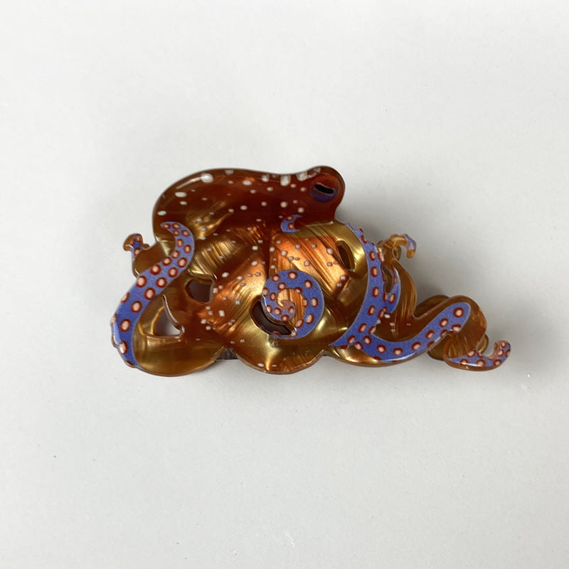 Octopus Hair Clip for Elegant Updo