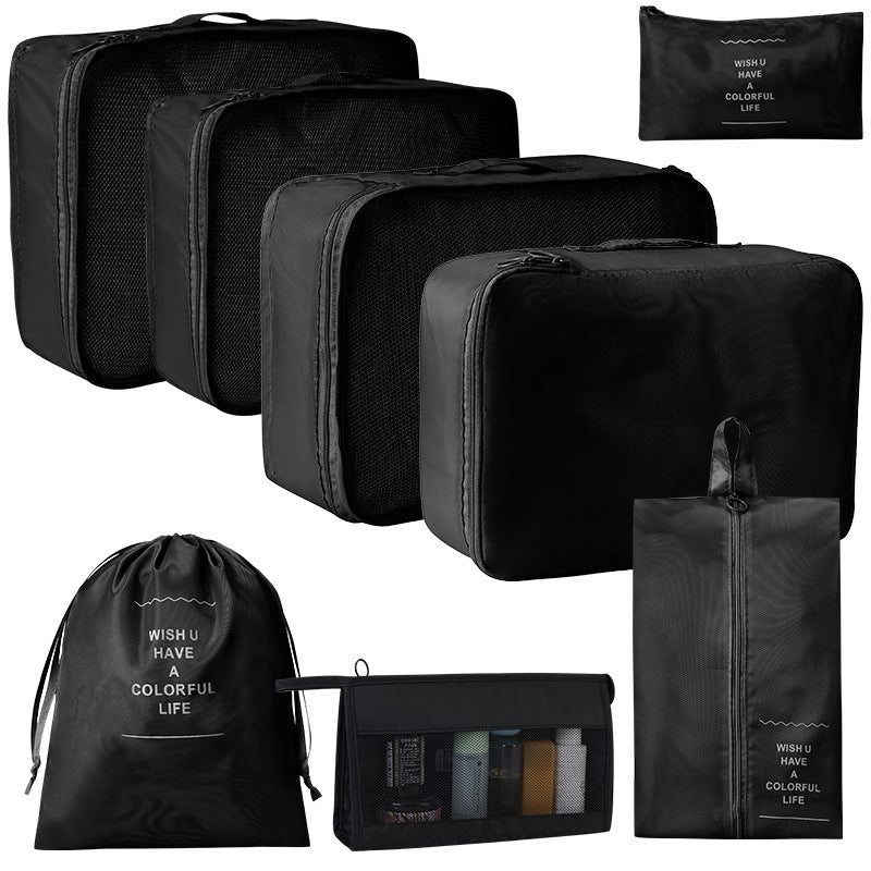 8-Pack Travel Storage Bags Set for Organization and Packing