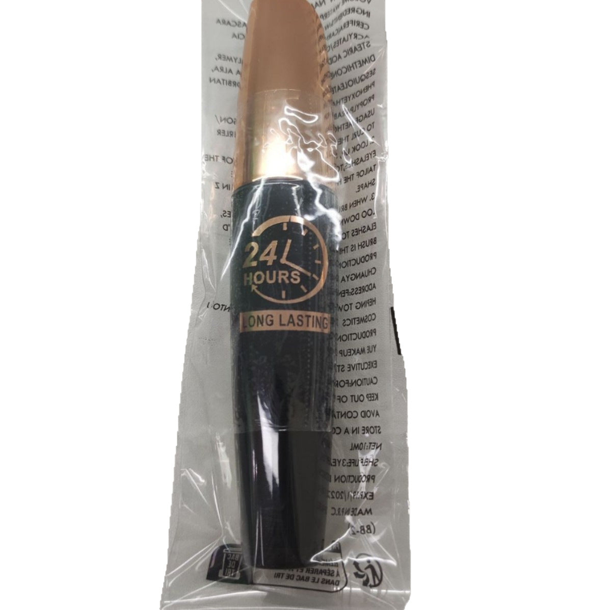 Waterproof Long-Lasting Black Eyelash Mascara - Curly, Thick, Not Smudge