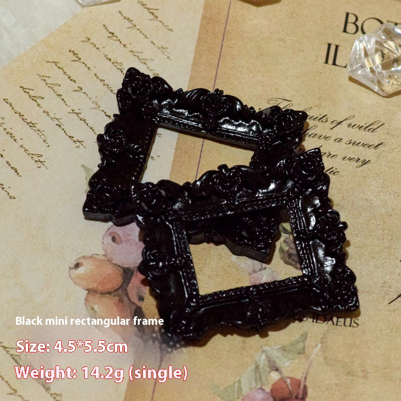 Dark Element Specimen Decorative Picture Frame for Jewelry and Photography Backdrop