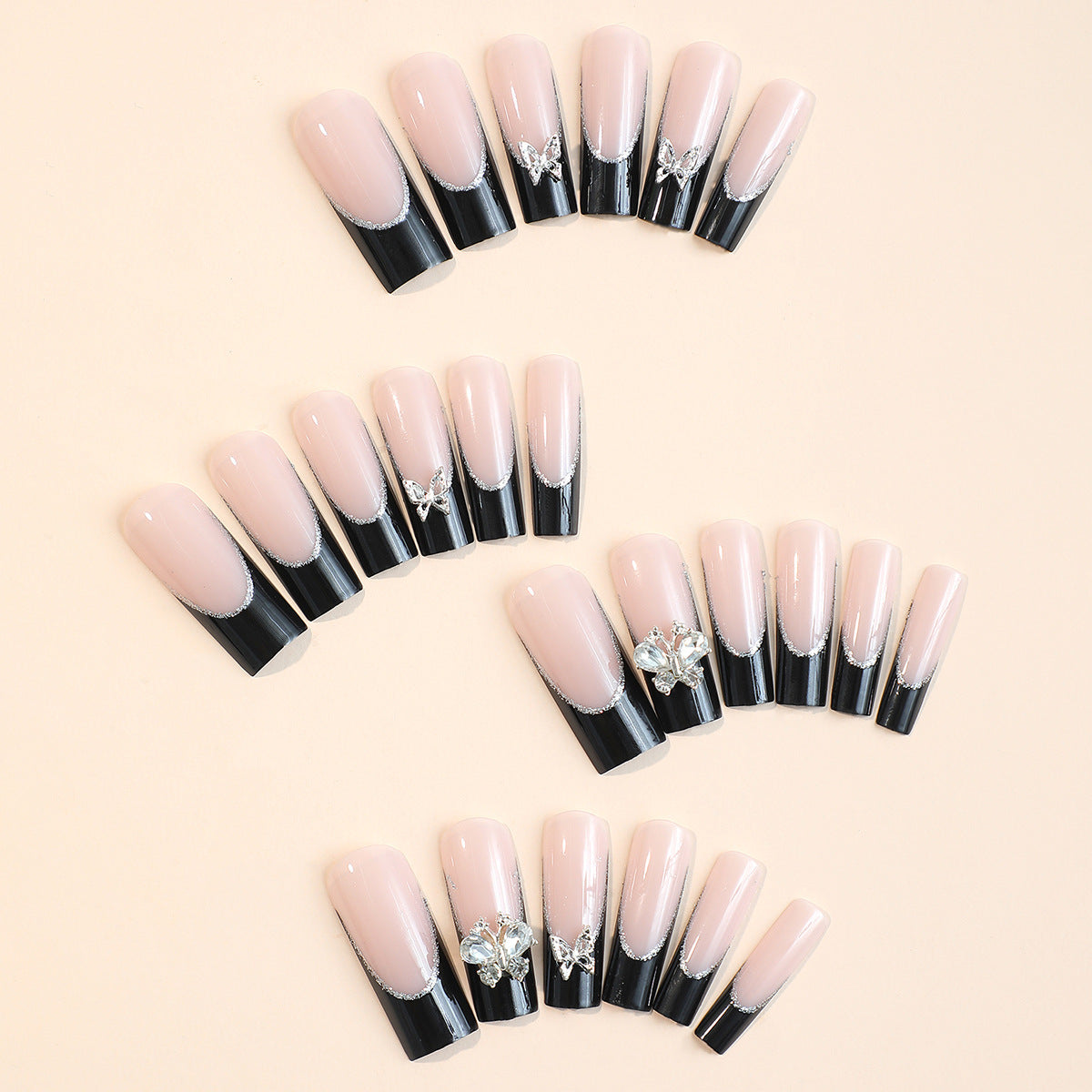 Nail Art Water Transfer Stickers Butterfly Pattern for Ladies