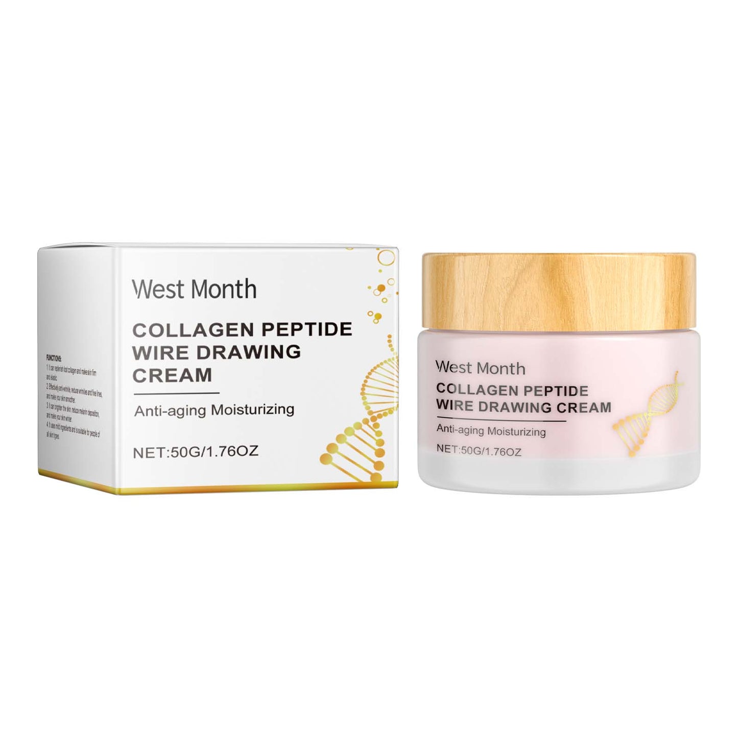 Collagen Polypeptide Firming Cream - Anti-Aging Facial & Body Moisturizer