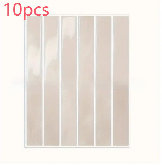 Waterproof 3D Self-Adhesive Wall Sticker for Kitchen Bathroom - High Temp Resistant