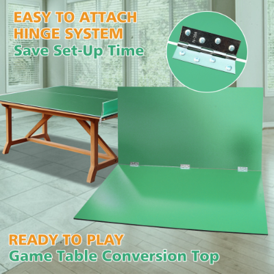 7ft Foldable Ping Pong Conversion Top for Indoor Games