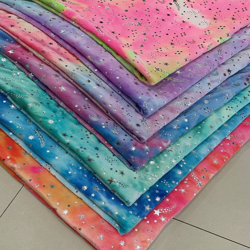 Soft Plush Pillow Cover for Bedding & Home Decor - Moon & Stars Design
