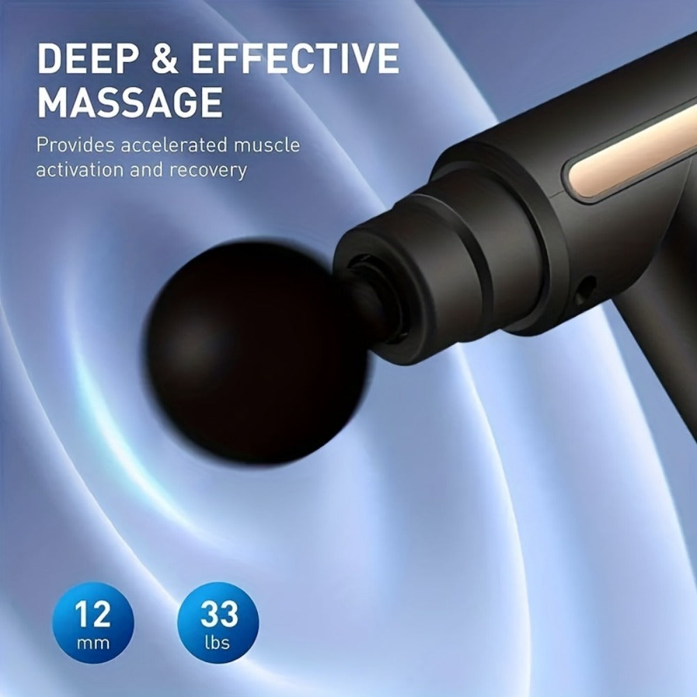 Portable Muscle Relaxer Fascia Gun Mini Massager USB Rechargeable