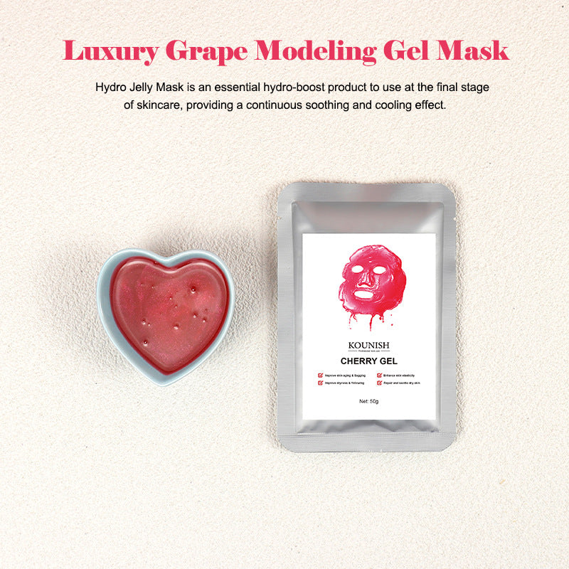 Cherry Flower Seaweed Hydrating Jelly Mask Powder 50g