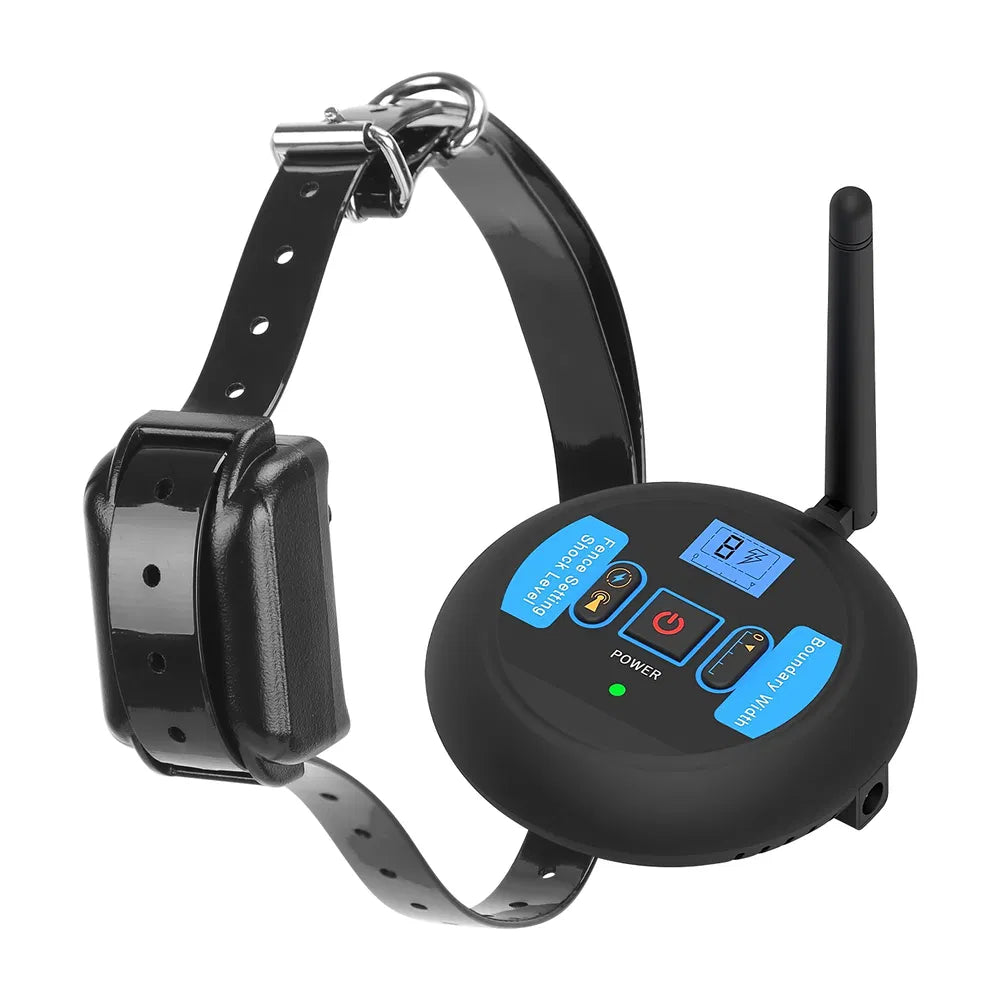 Wireless Dog Fence Containment System with Adjustable Boundary and Shock Collar - Small to Large Dogs