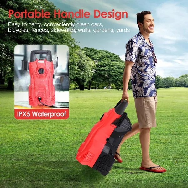 High Pressure Washer 3000PSI 2.6GPM Power Cleaner with Adjustable Nozzle
