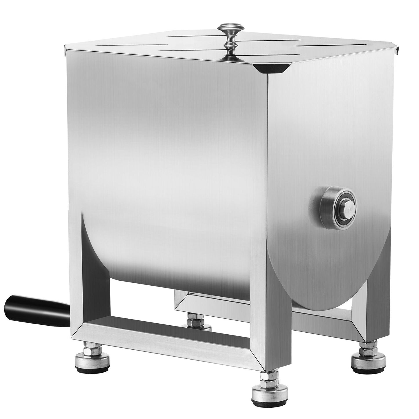 15L Manual Meat Mixer with Fixed Tank - Ideal for Sausage Making