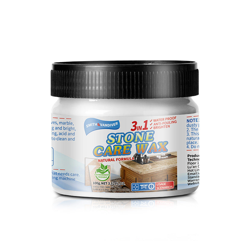 Marble Stone Maintenance Wax - 100g Marble Polishing & Care