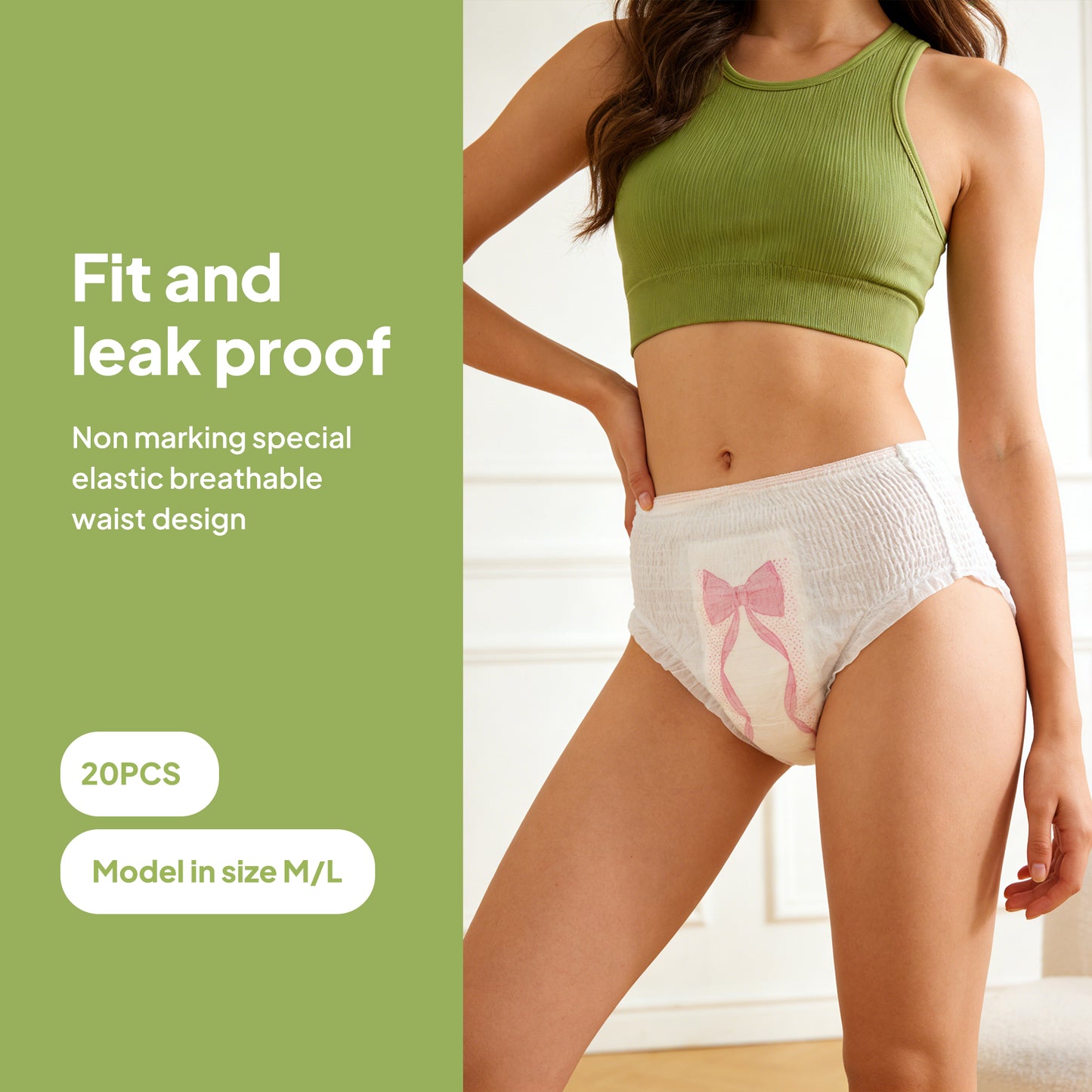 Regular Period Underwear for Heavy Flow - Size ML