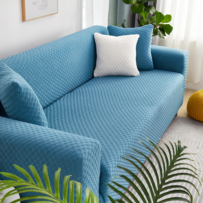 Universal Sofa Cover All-Season Thick Solid Color Couch Protector