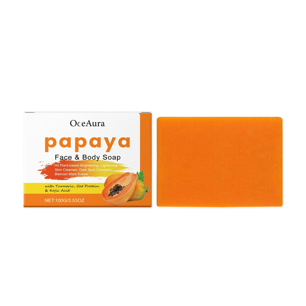 Papaya Turmeric Bath Soap