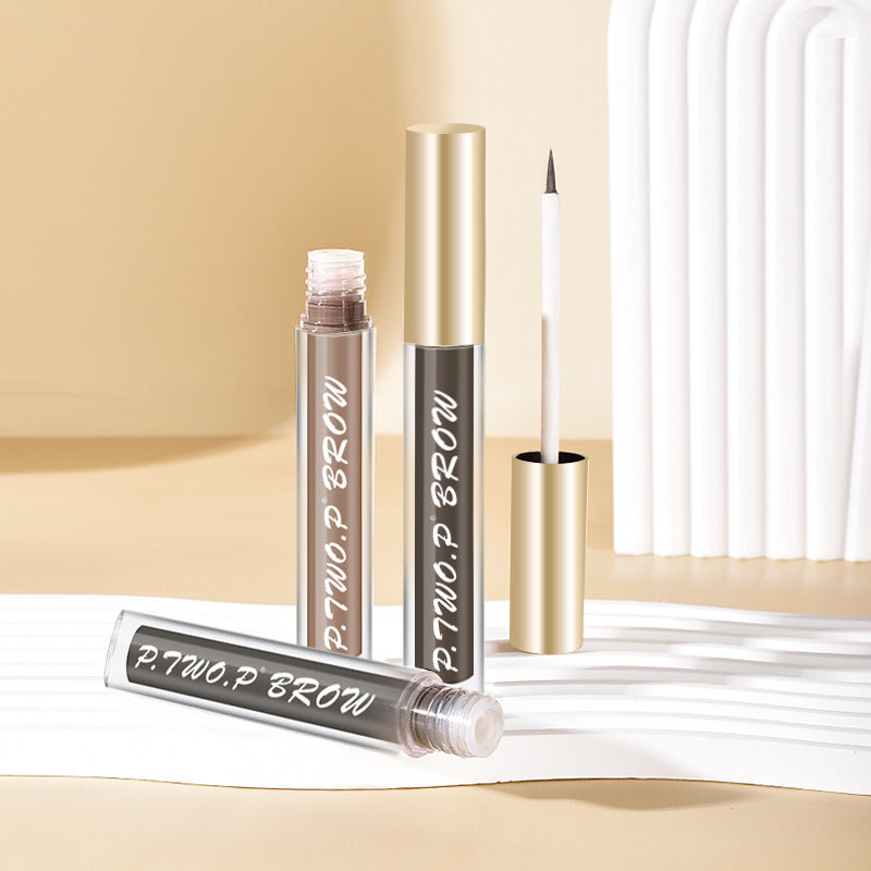 Waterproof Eyebrow Pencil & Cream Set - Smudge-Resistant Brow Makeup