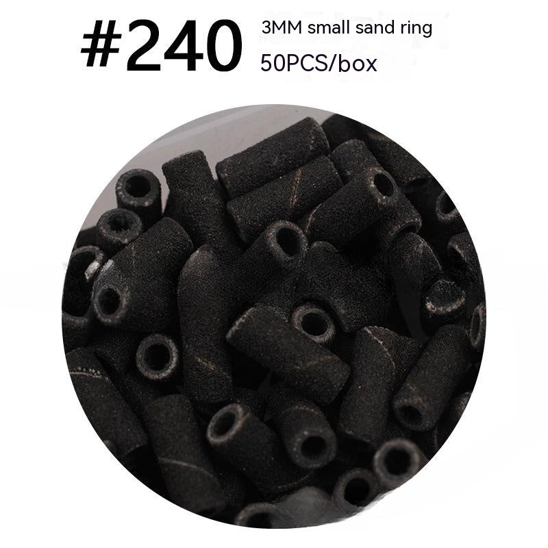 3mm Nail Polishing Sanding Rings - 50Pc Box