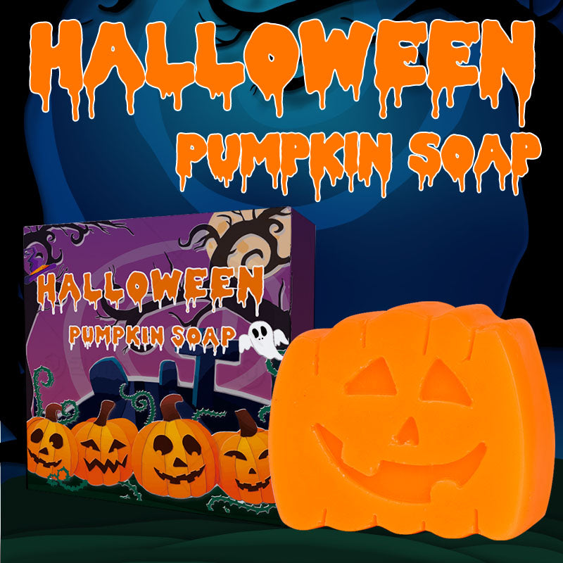 Halloween Pumpkin Soap Bar - 100g