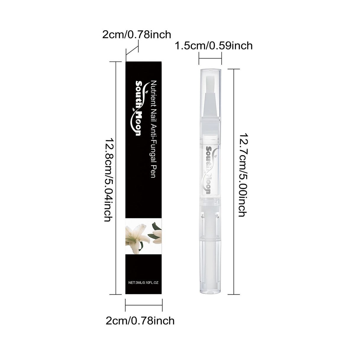 Nail care pen moisturizes and gently cares for the hands