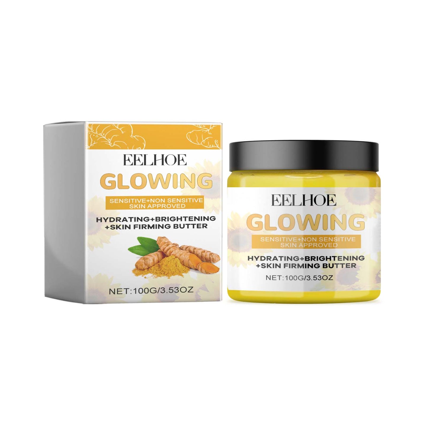 Turmeric Moisturizing Facial Cream - Brightening & Anti-Aging Skin Care