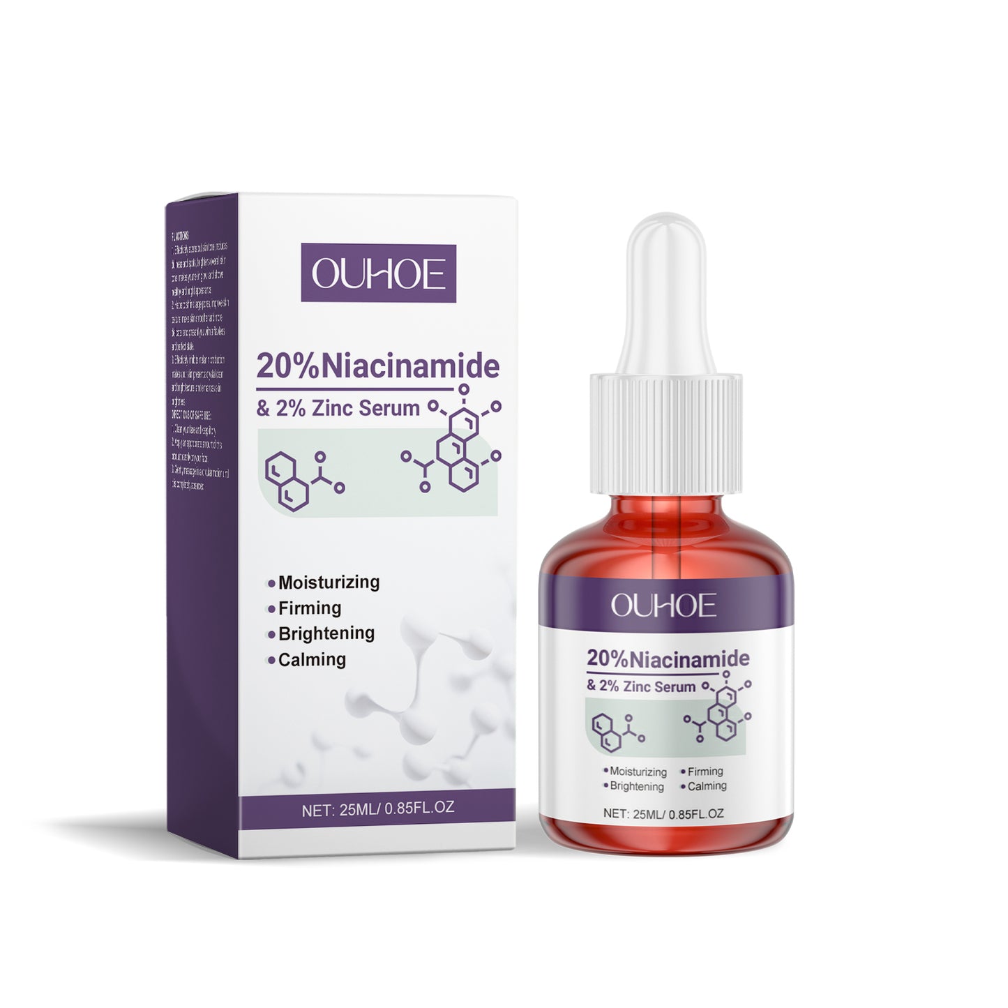 Nicotinamide Anti-Acne Firming Serum - 25ml Moisturizing Facial Treatment