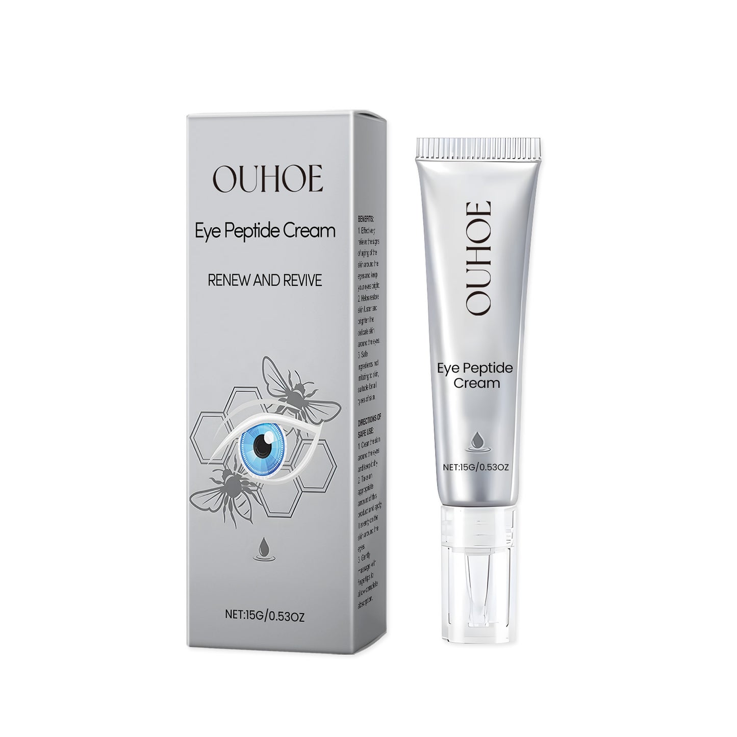 Peptide Eye Cream for Anti-Aging, Hydrating & Fine Line Reduction