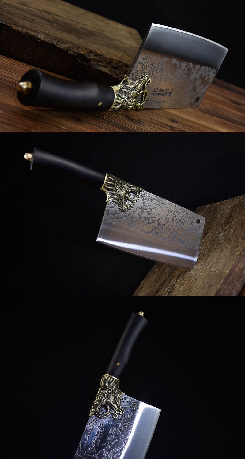 Longquan Bone Cutter - China Kitchen & Garden Cooking Tool, Silver