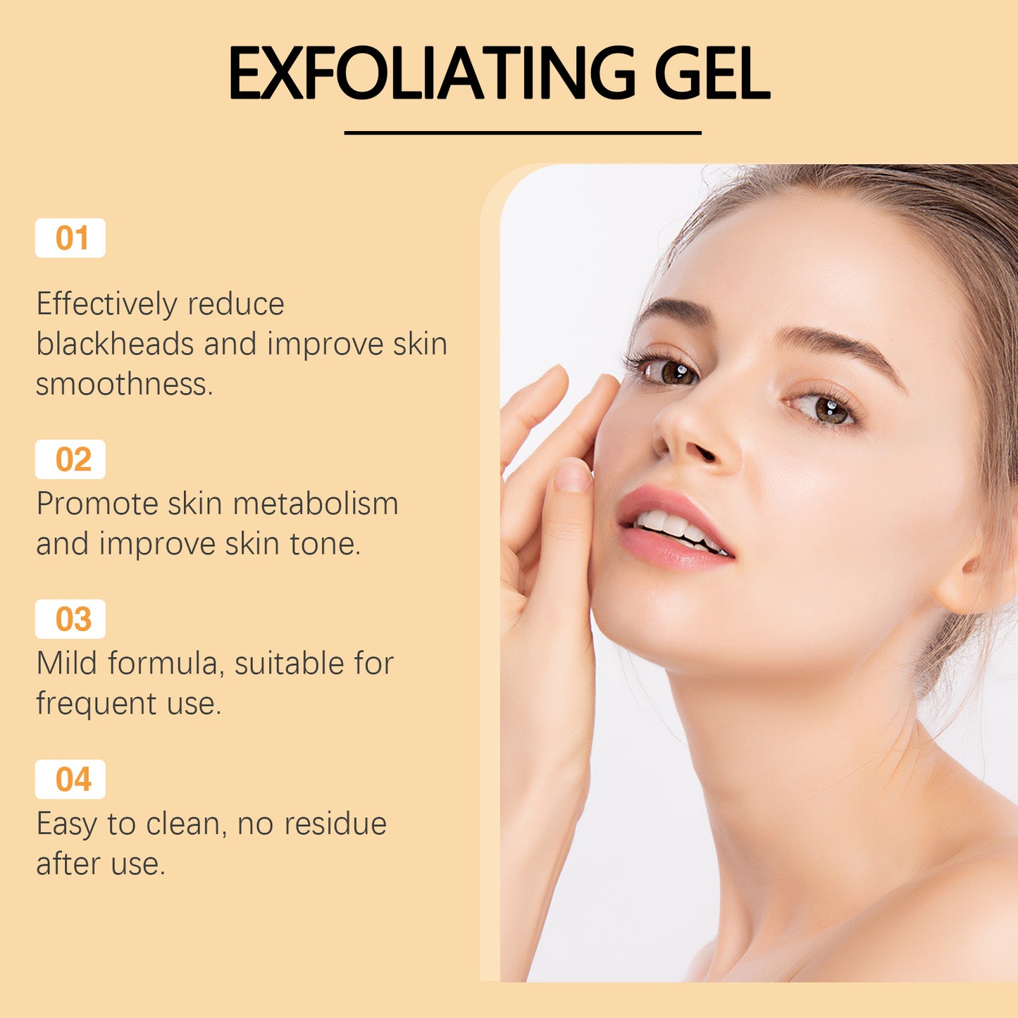 Enzymes Exfoliating Brightening Gel - Gentle Pore Cleansing & Smoothing