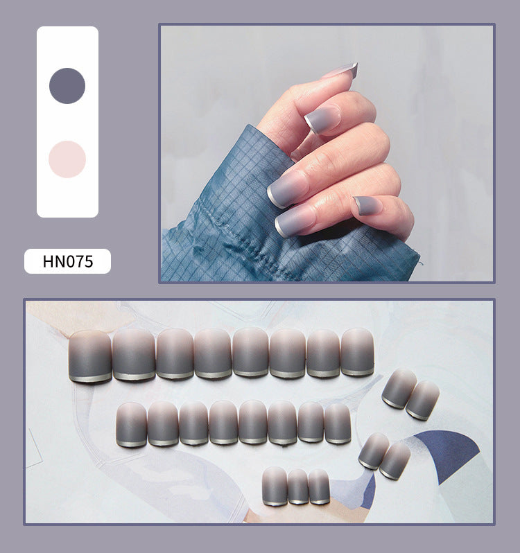 Fake Nail Art Patches - Wearable Nail Decorations for DIY Manicure