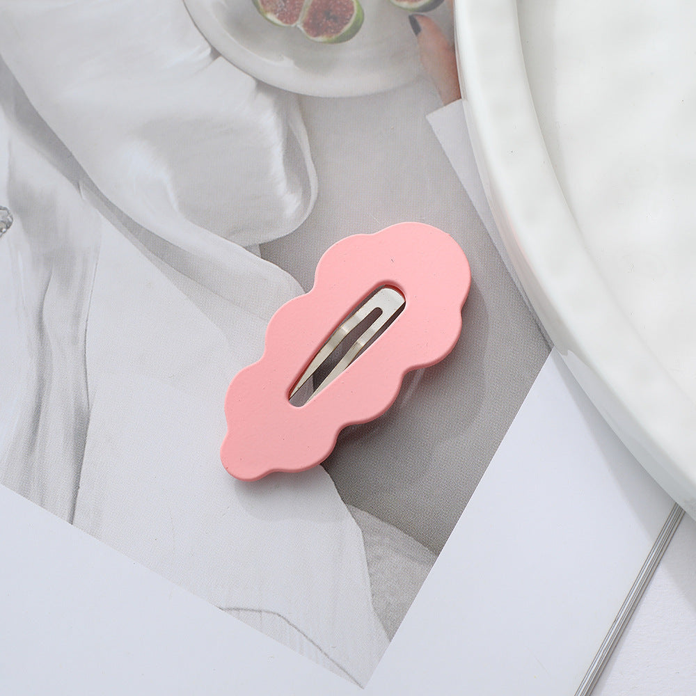 2-Pc Candy Colored Snap Hair Clips for Girls
