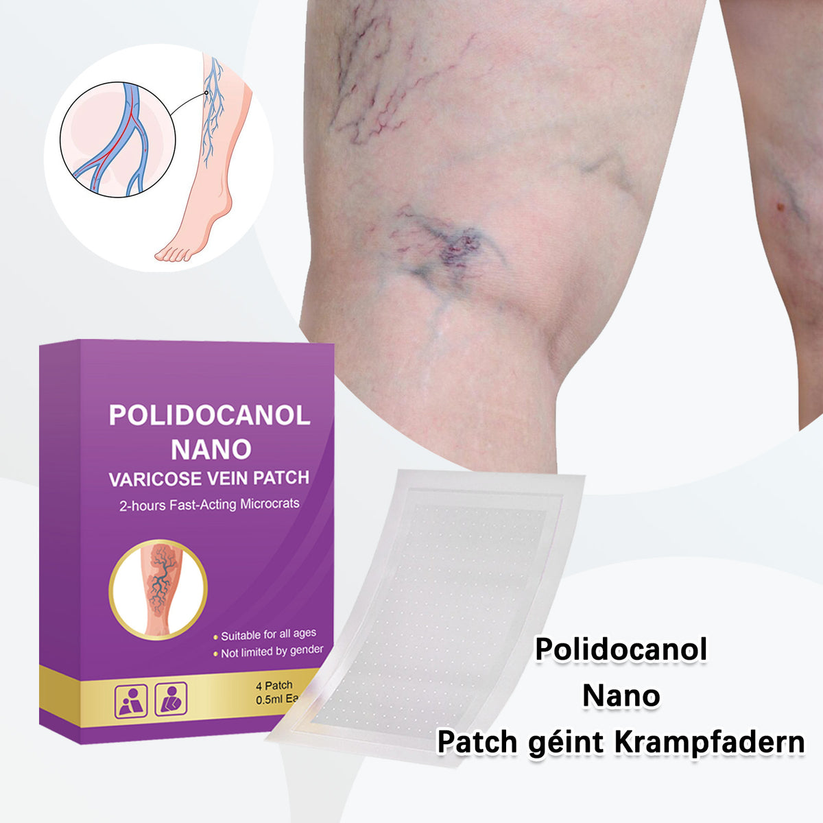 No Standard Vein Soothing Paste Leg Relaxation