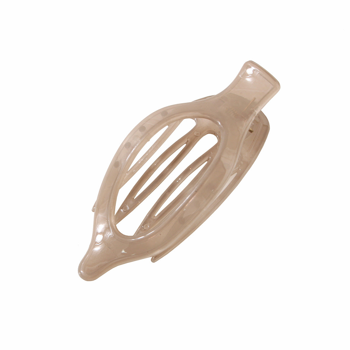 Large Oval Hair Claw Clip - Matte & Glossy Finish Hair Accessory