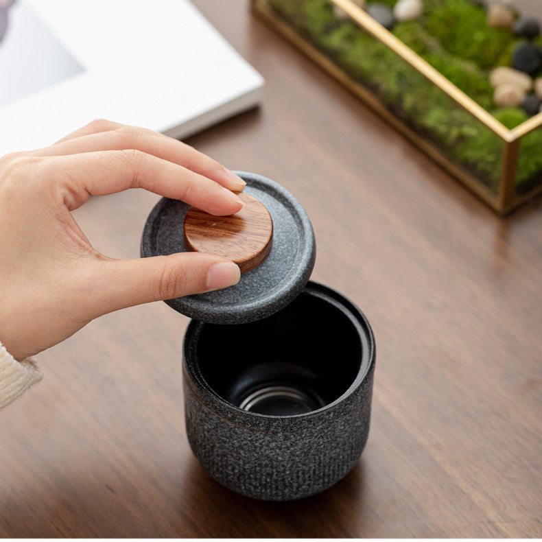 Mini Portable Water Filter Pot with Bubble & Filter for Travel & Home