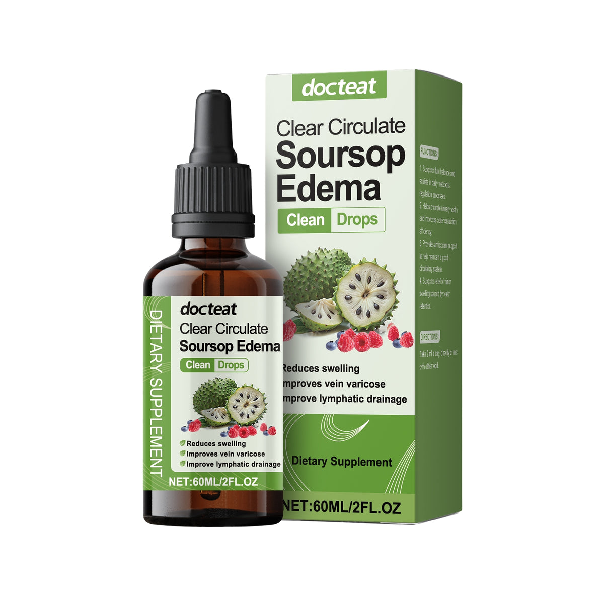 Soursop Edema Clean Drops - 60ml