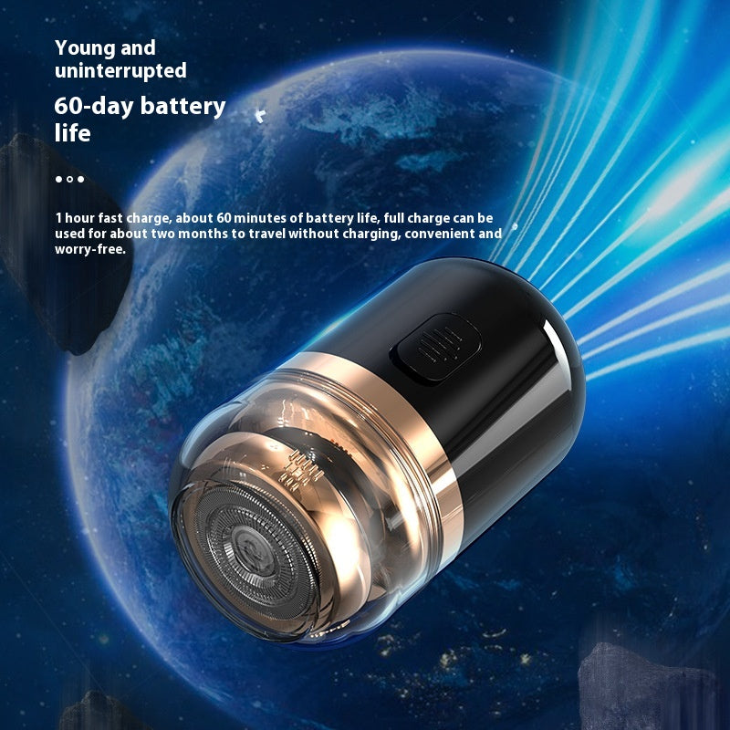 2-in-1 Electric Nose Hair Trimmer & Shaver Rechargeable
