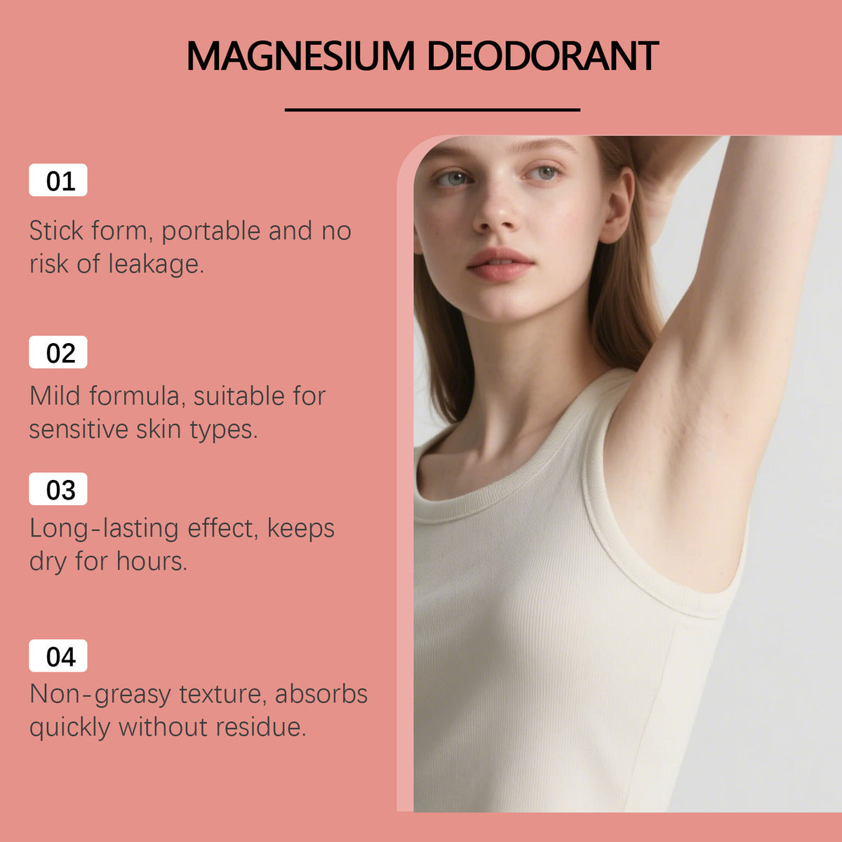 Magnesium Body Dry Stick - 15g