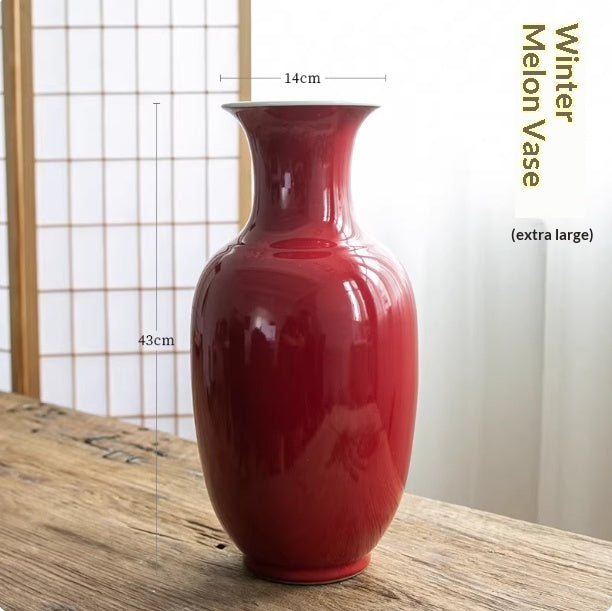 Ceramic Flower Vase for Floral Arrangements - Multiple Styles & Sizes