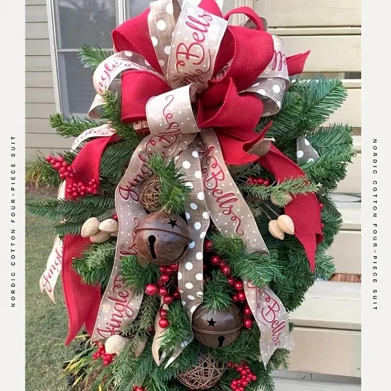 1PC Christmas Door Hanging Decoration - Holiday Accessory