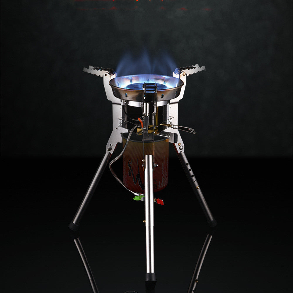 Outdoor Camping Gas Stove 4360W Butane High Power Portable Kitchen Equipment