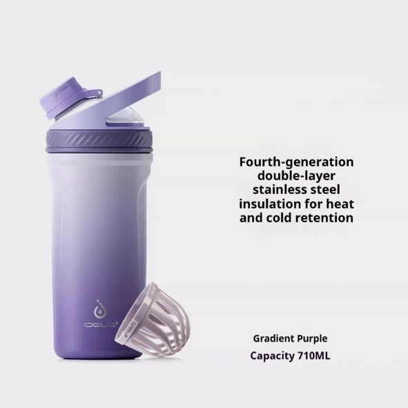 Large Capacity Insulated Sports Water Bottle - Leak-Proof & Portable